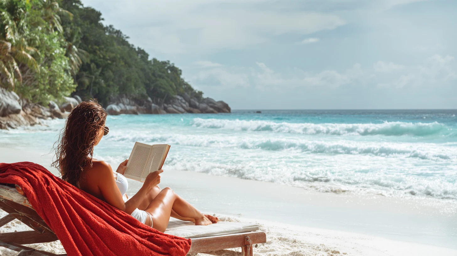 Beach lifestyle: your company is taken care of while you live your life